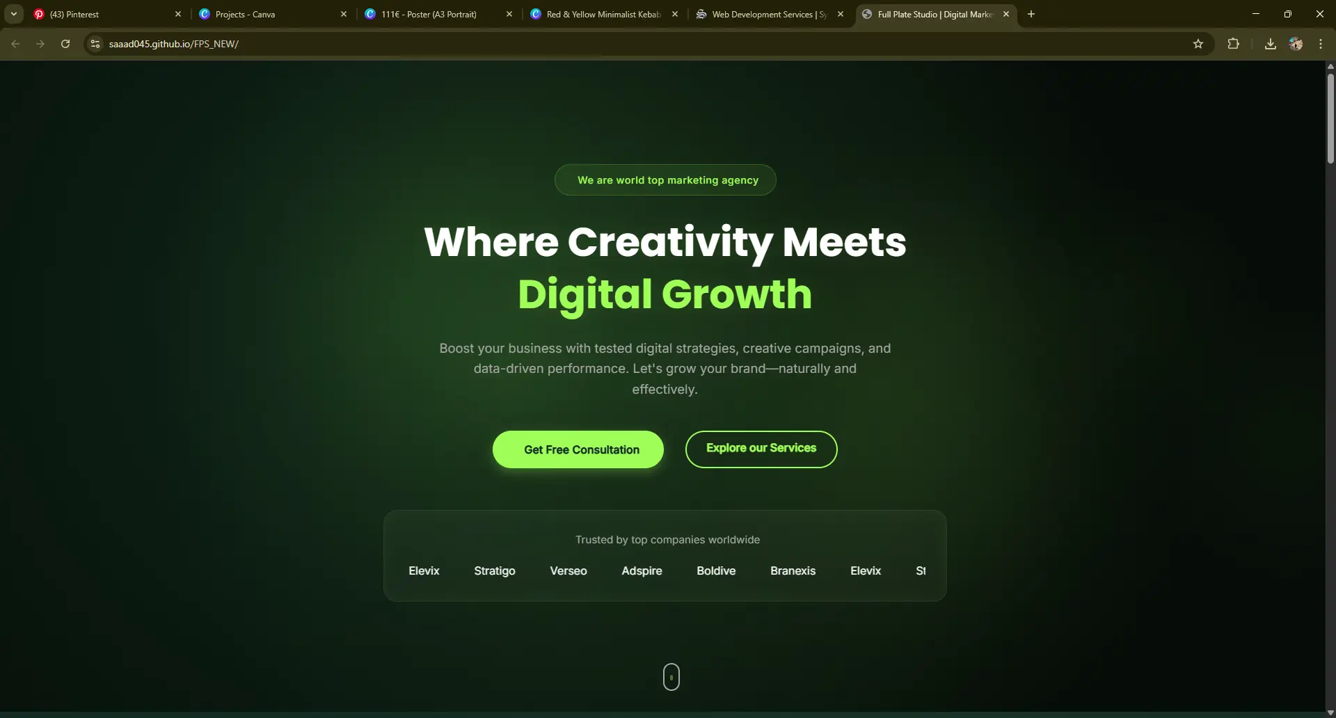 business site